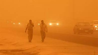 ​العراق.. أكثر من 500 حالة اختناق جراء العواصف الترابية